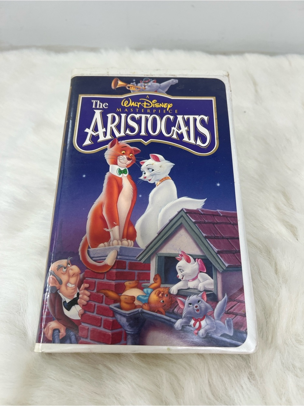 Disney Aristocats VHS Tape vintage Movie night